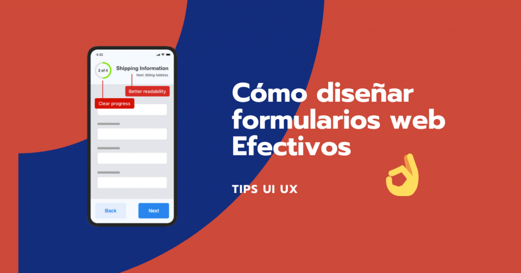 Cómo diseñar formularios web efectivos – Tips UI UX #1